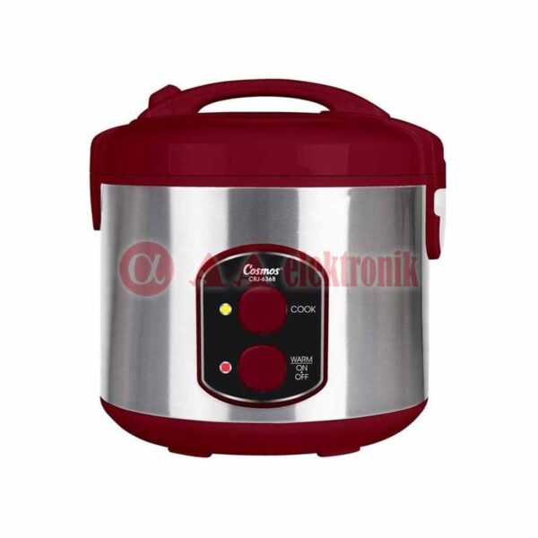 Cosmos rice cooker CRJ-6368 (Body Stainless)